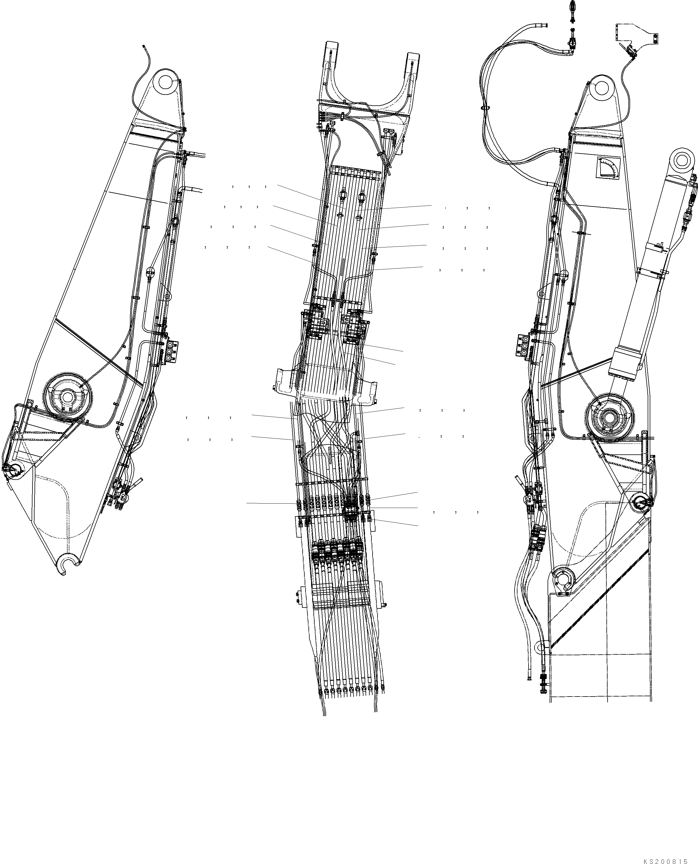 Трубка 209-62-KG910 KOMATSU