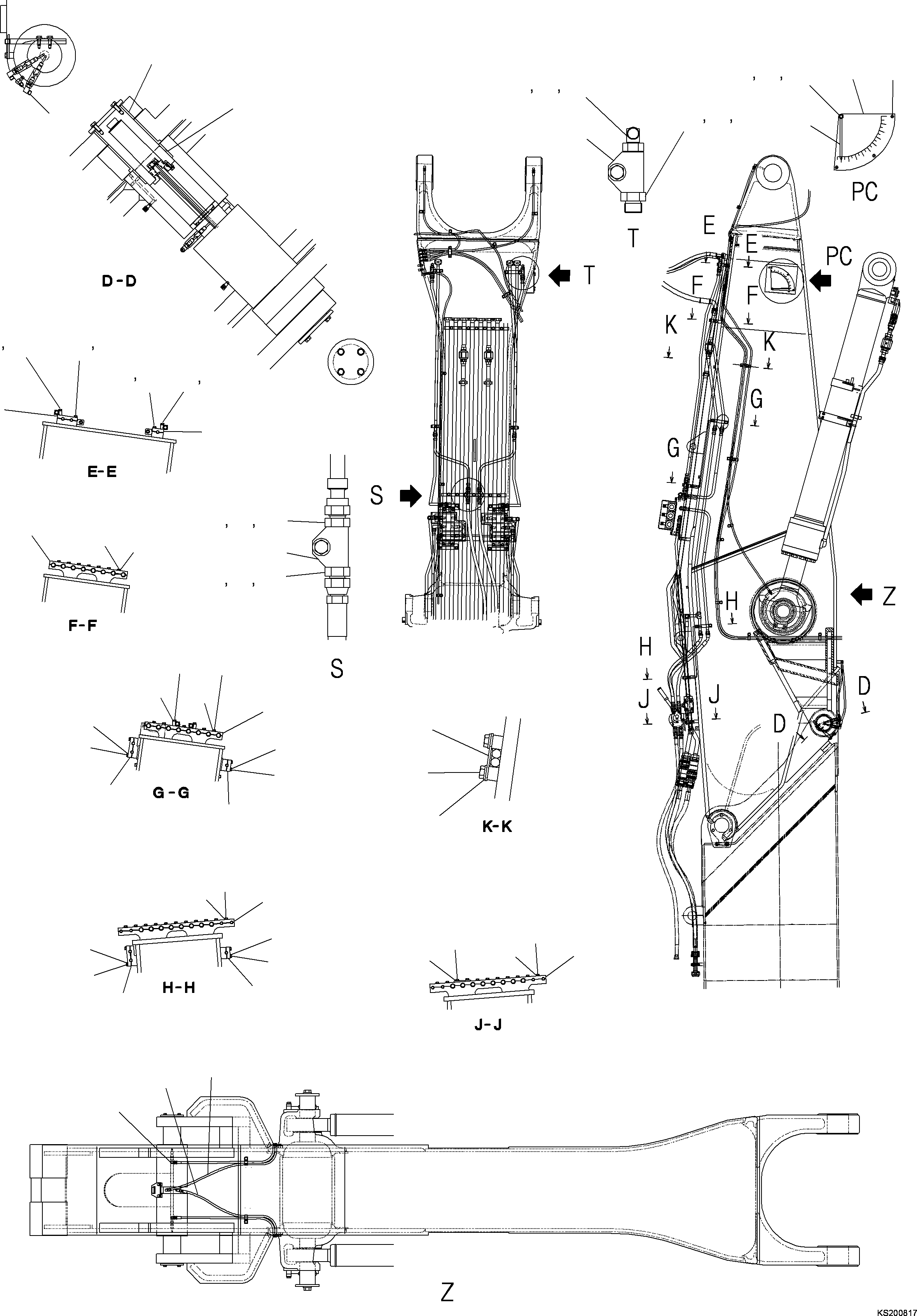 Шланг 02765-00274 KOMATSU