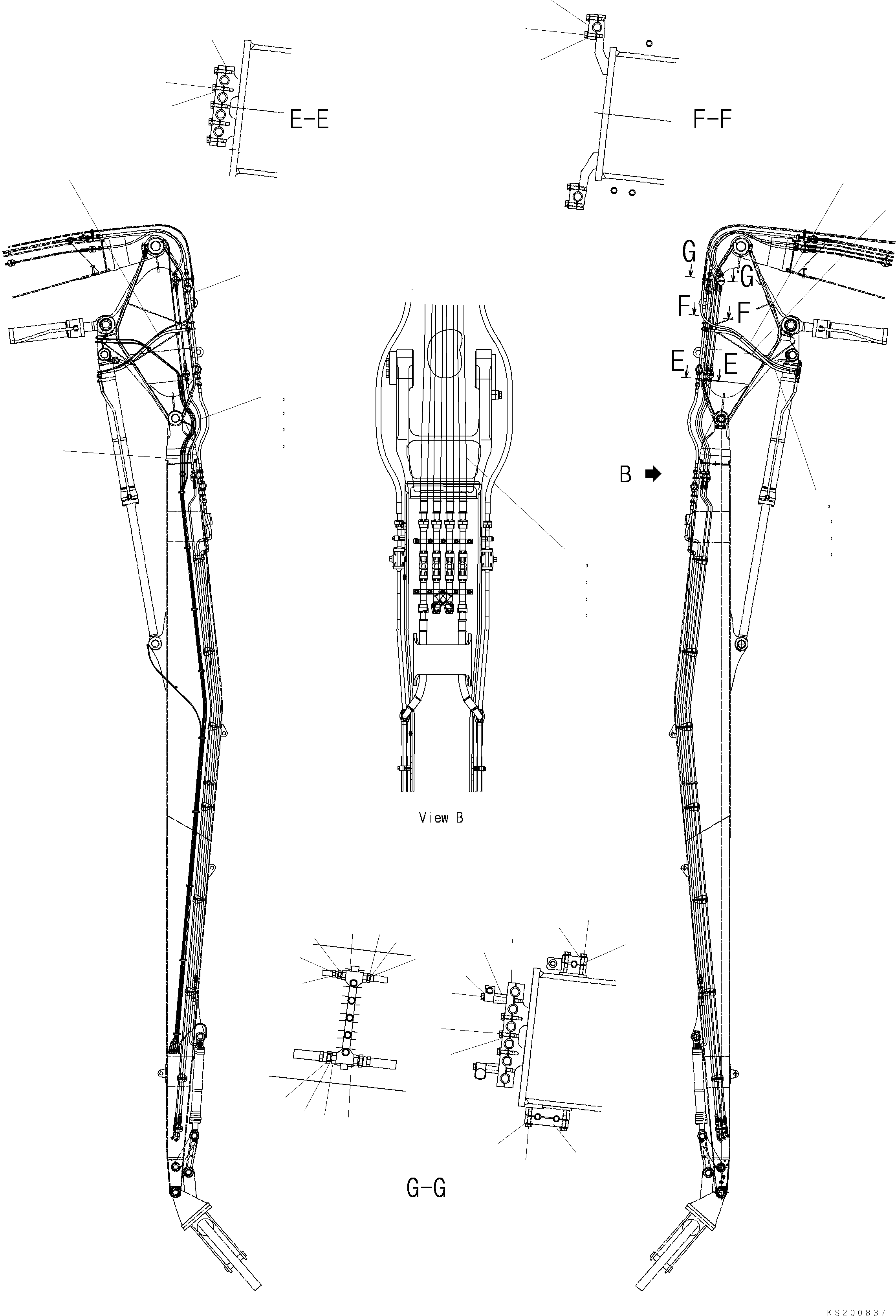 Лента 08024-40521 KOMATSU