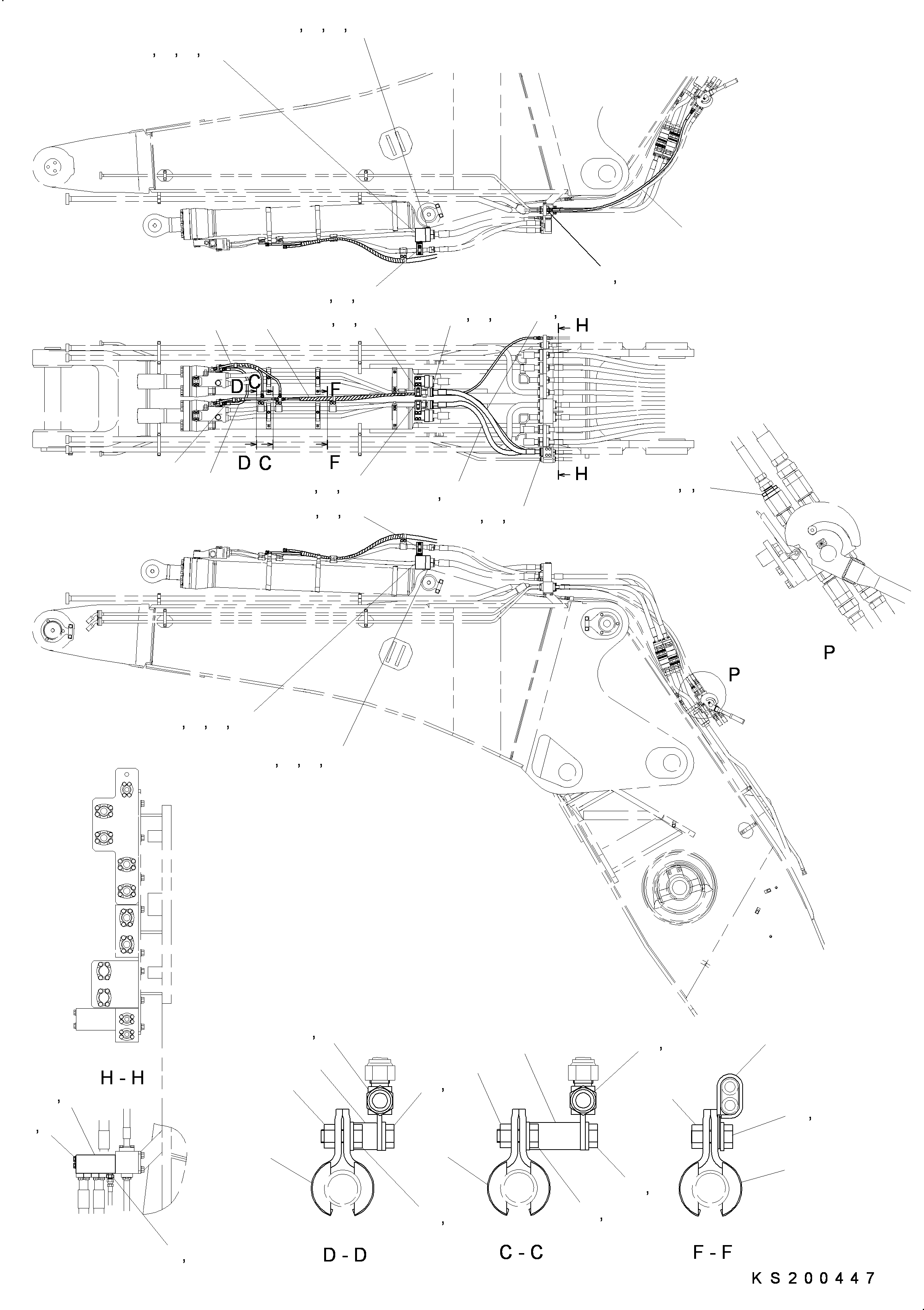 Шланг 02762-20317 KOMATSU