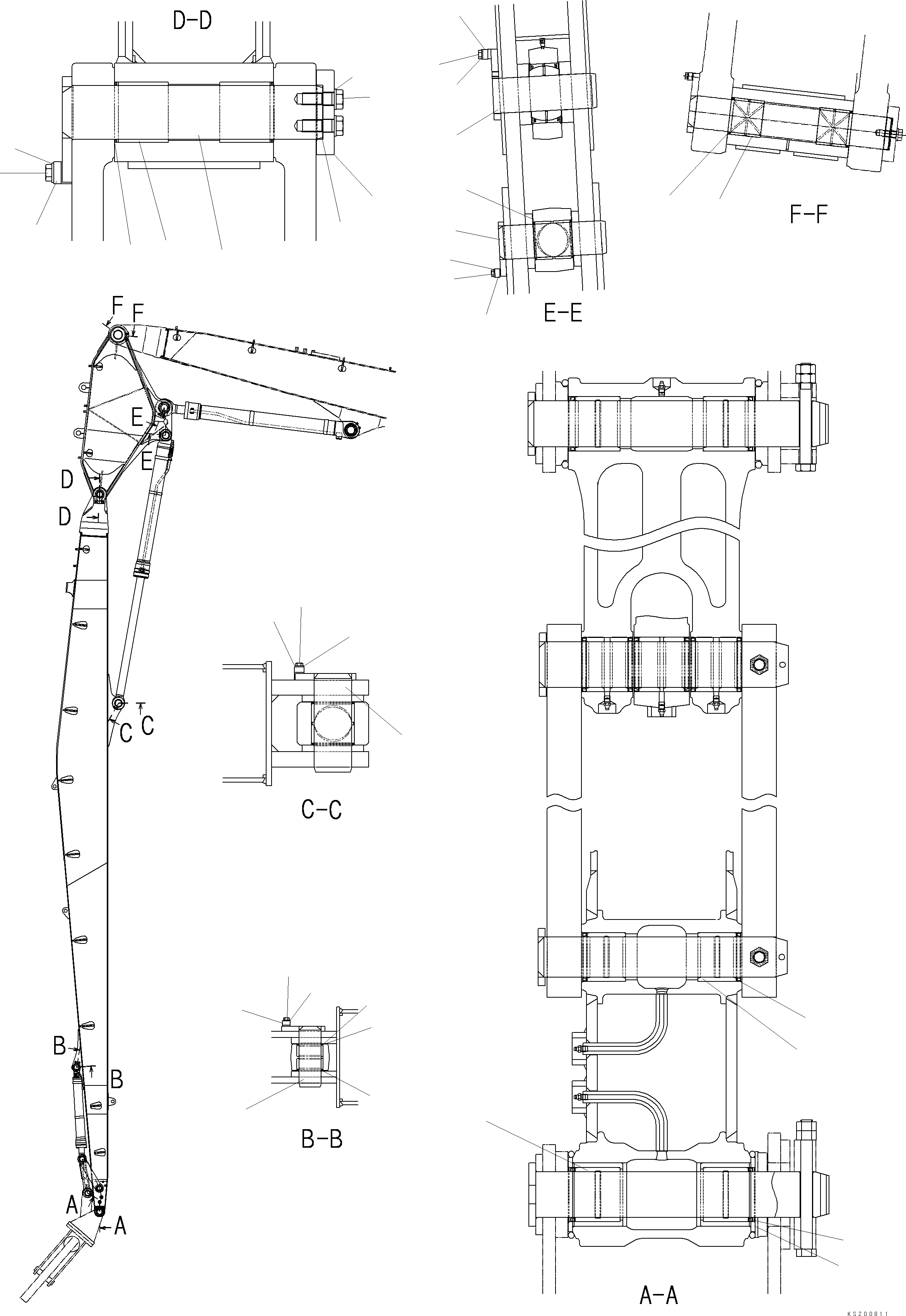 Фиксатор 209-70-82750 KOMATSU
