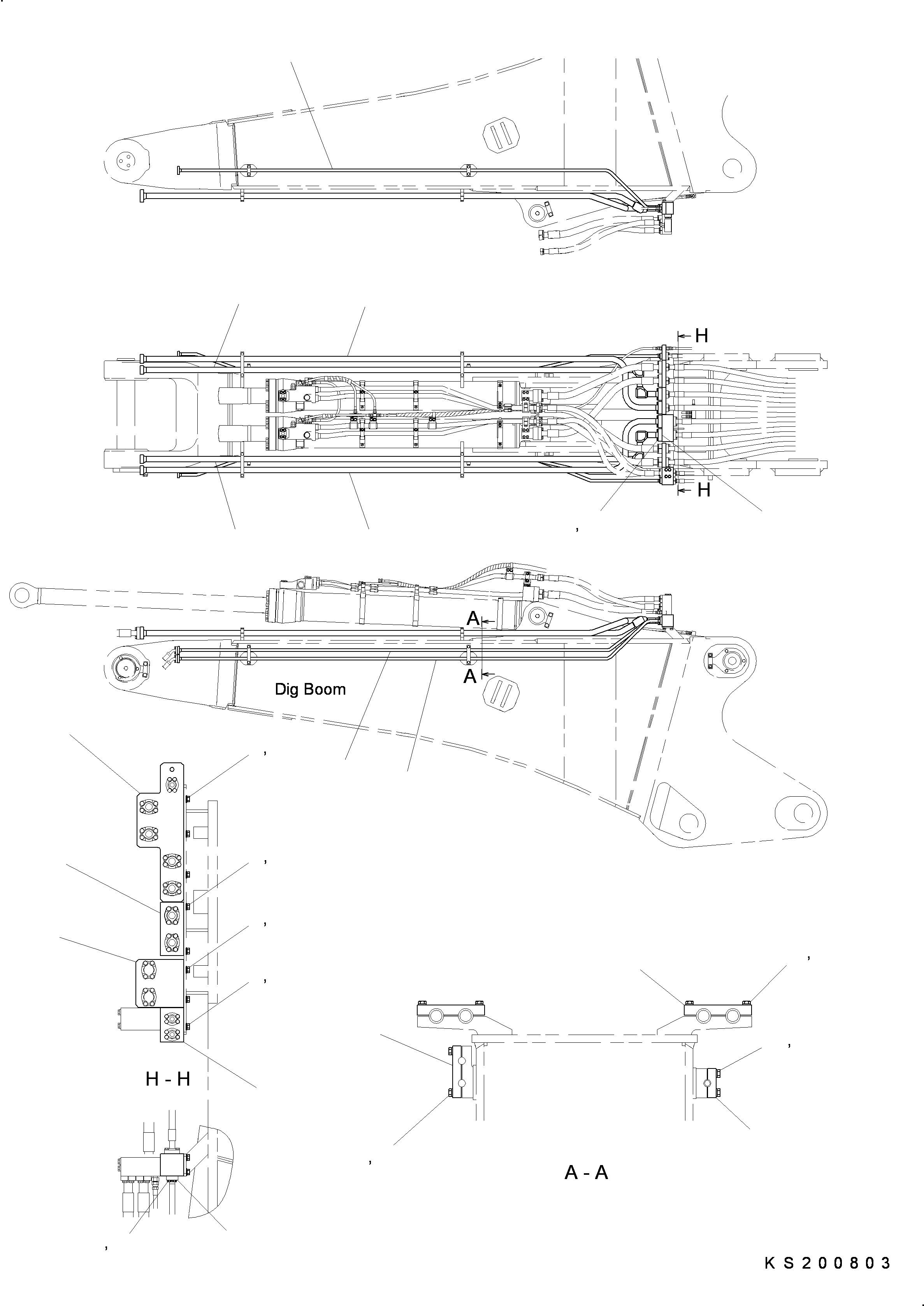 Хомут 209-70-83470 KOMATSU
