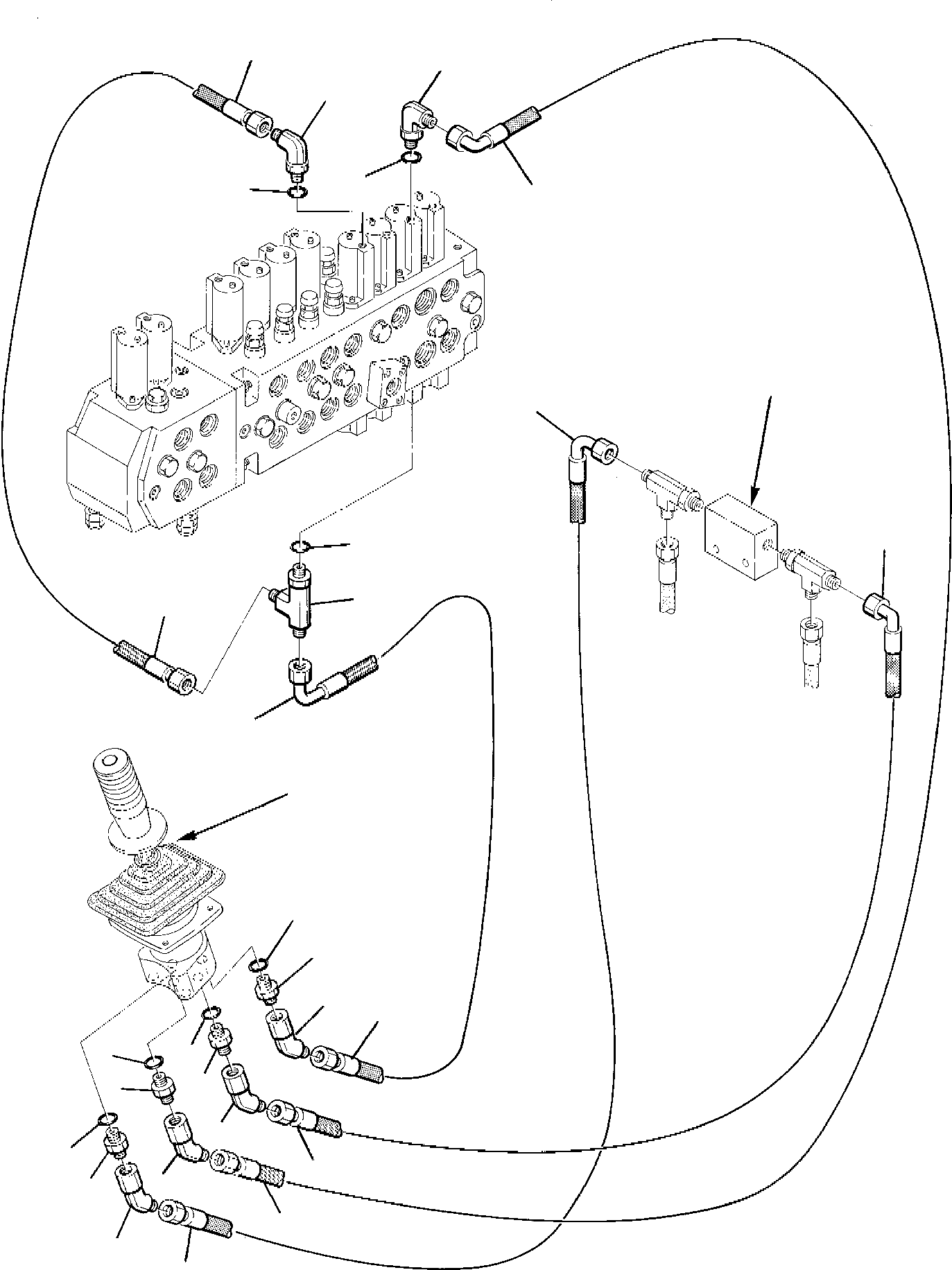 Шланг 21D-09-97440 KOMATSU