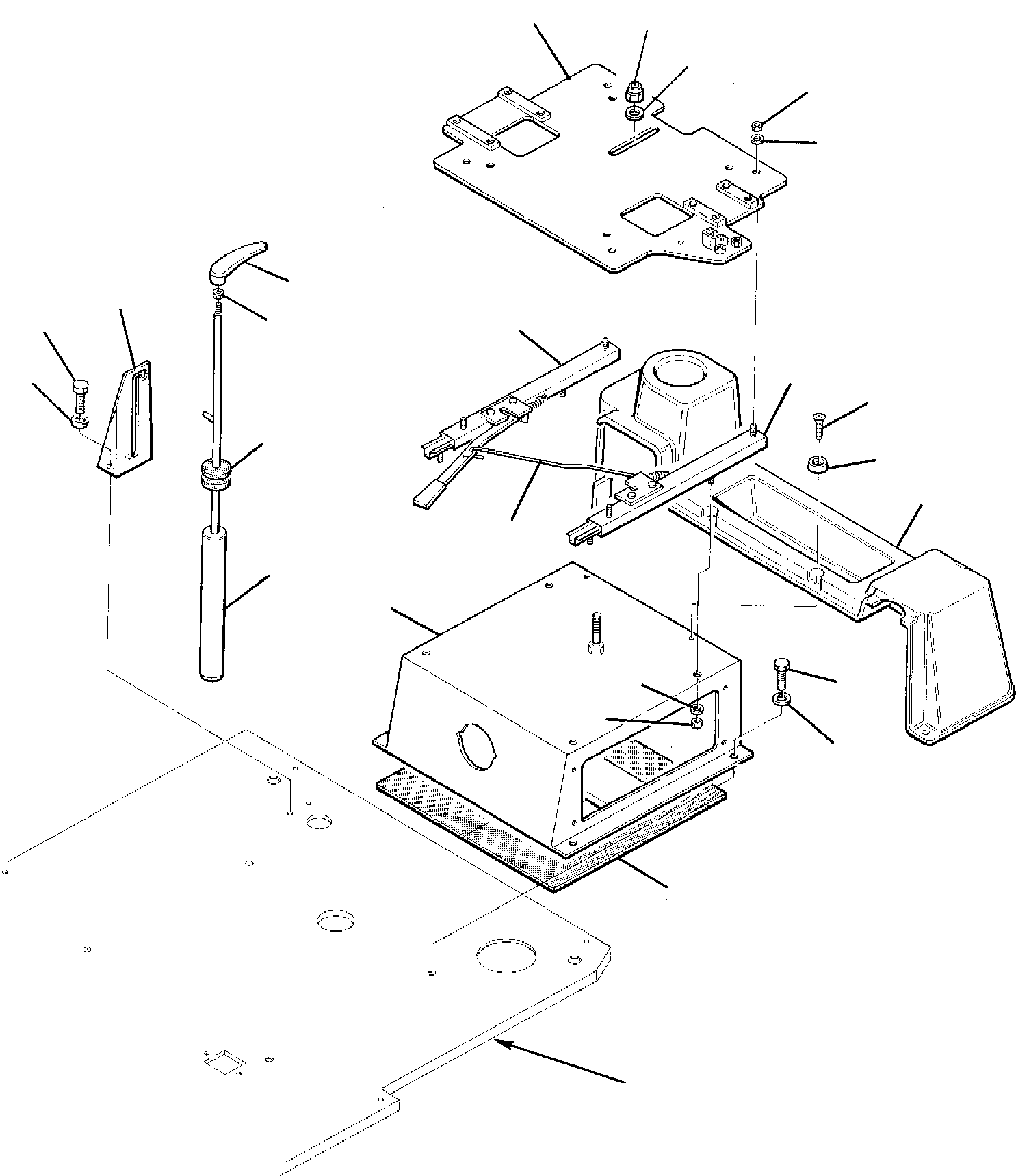 PIN, LOCK 21D-54-11380 KOMATSU