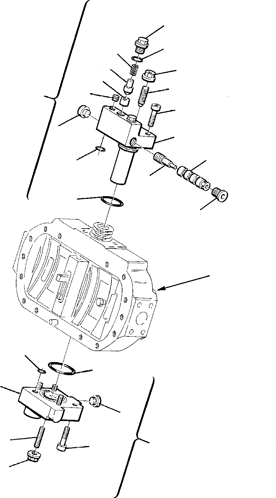 PRESSURE CONTROL VALVE, ASSY. 21D-60-12260 KOMATSU
