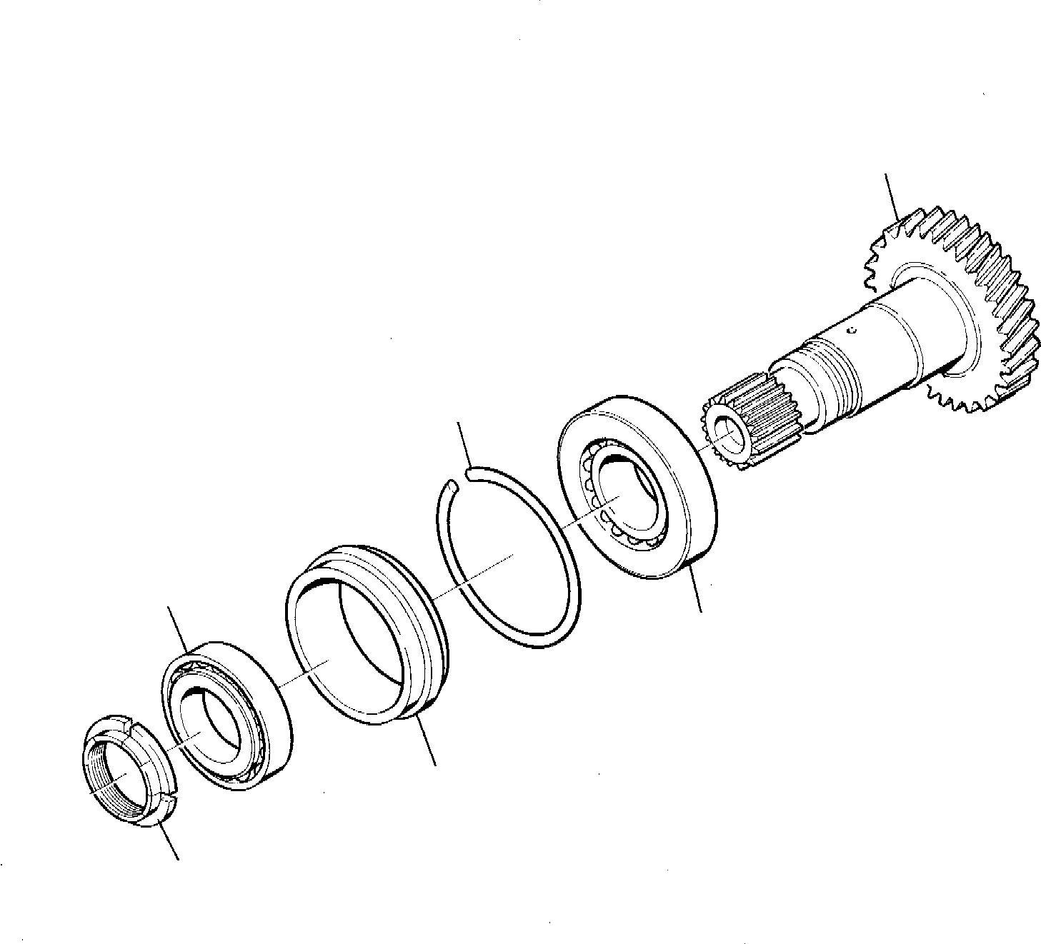 ROTARY GROUP, ASSY. 21D-60-12630 KOMATSU