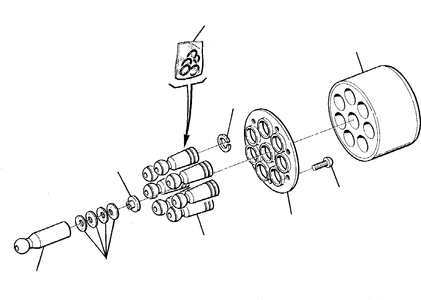 RING KIT 21D-60-12230 KOMATSU
