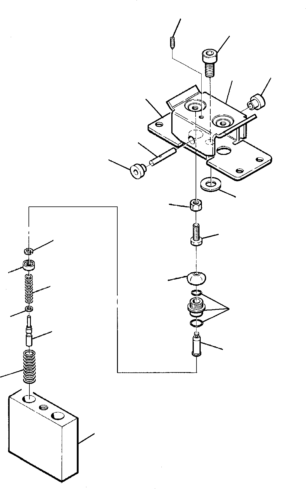 PPC VALVE, ASSY. 21D-60-13400 KOMATSU