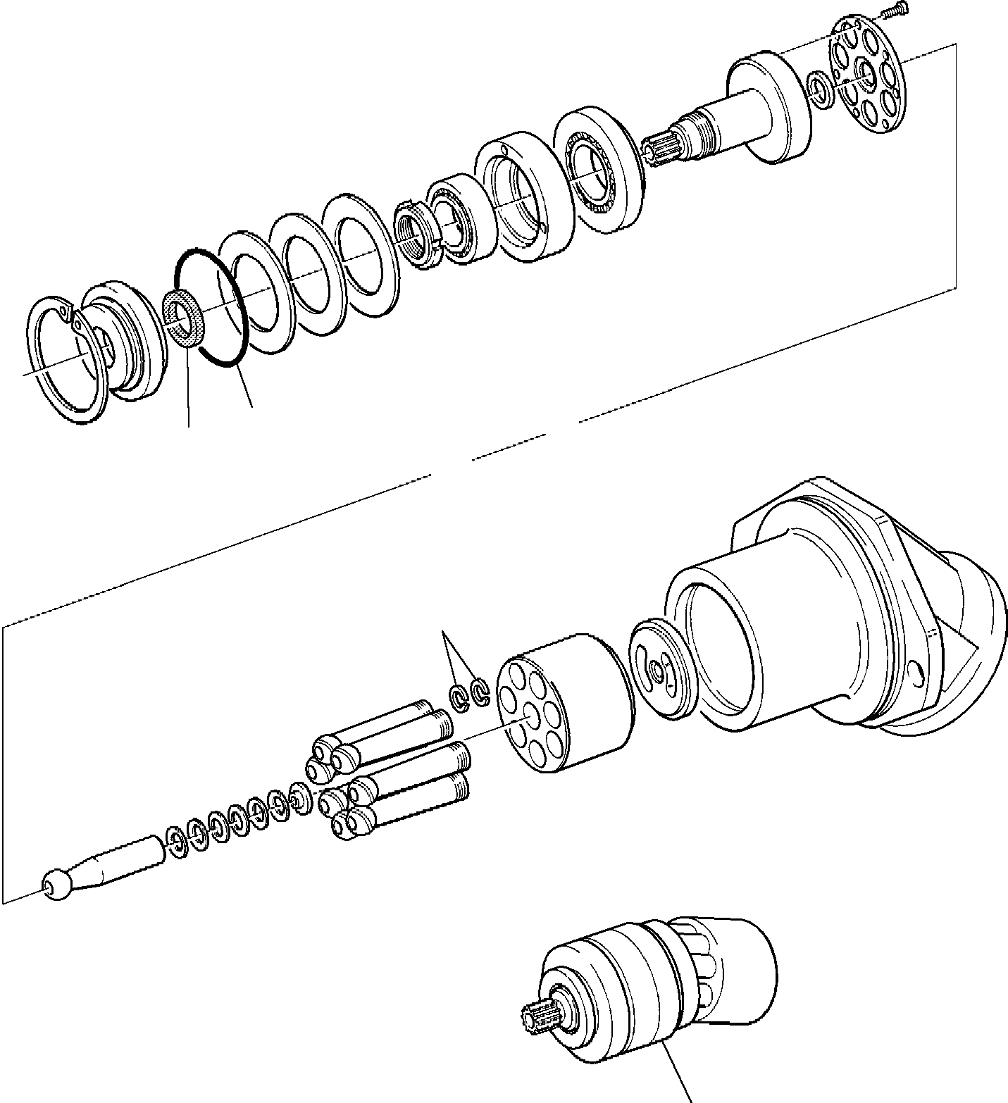 ROTARY GROUP, ASSY. 21D-60-16430 KOMATSU