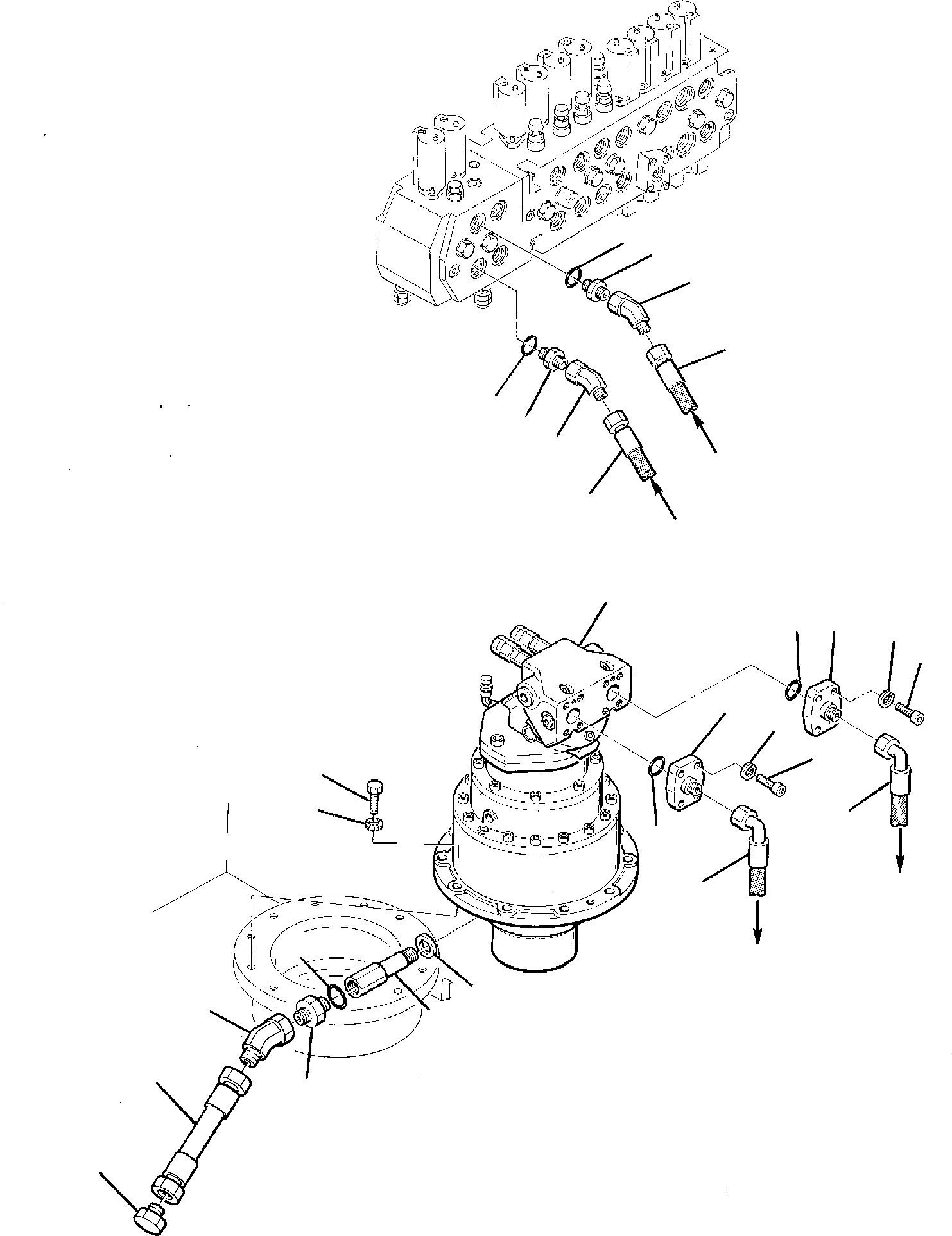 Шланг 21D-09-95810 KOMATSU