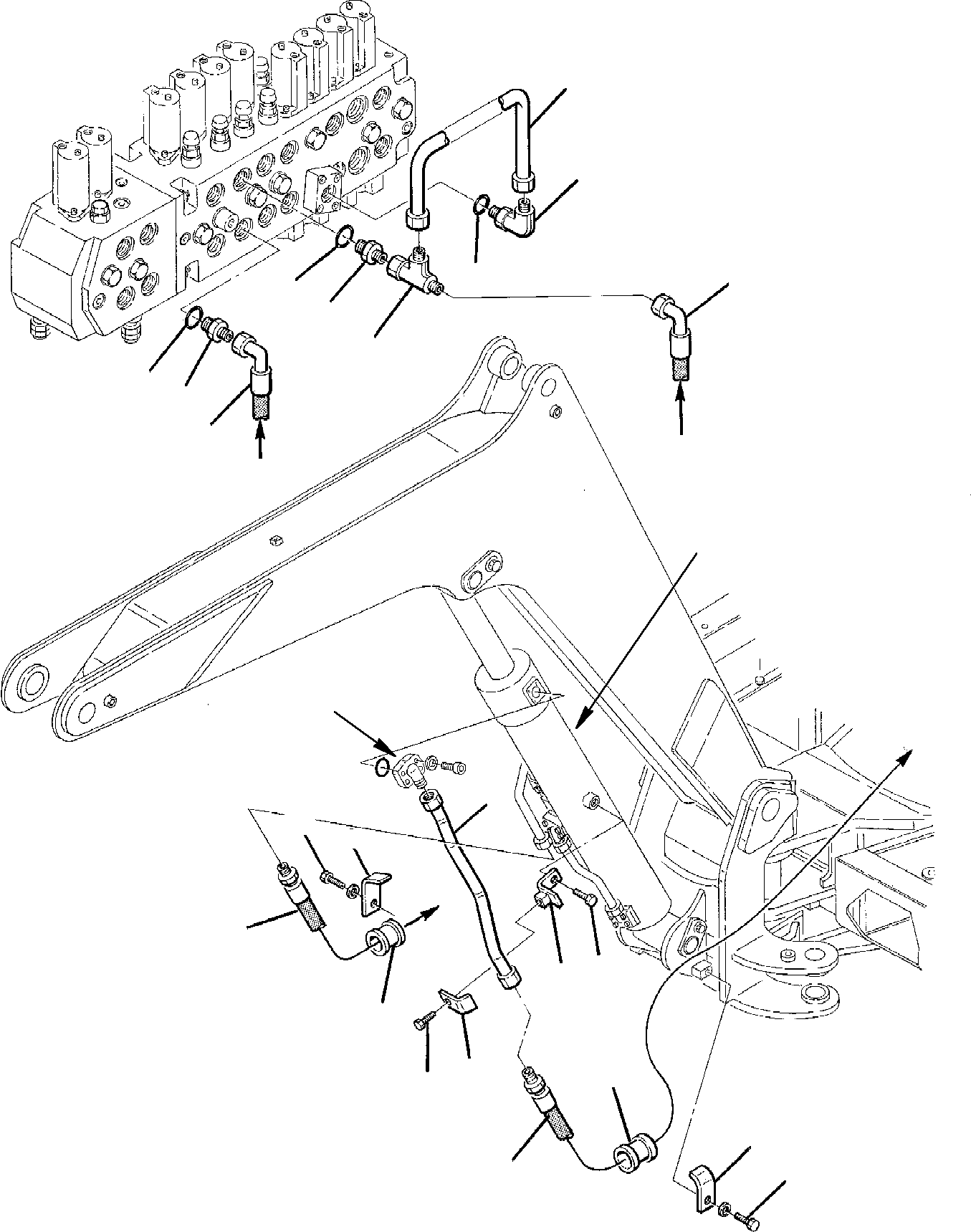 Шланг 21D-09-93480 KOMATSU