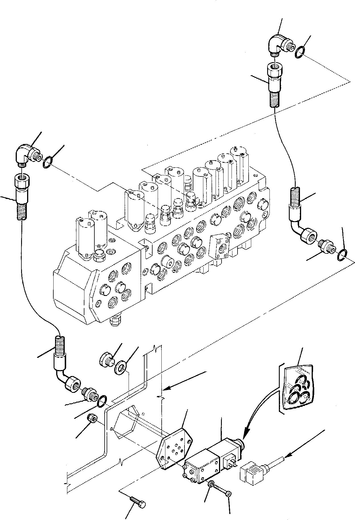 Винт 01252-50550 KOMATSU
