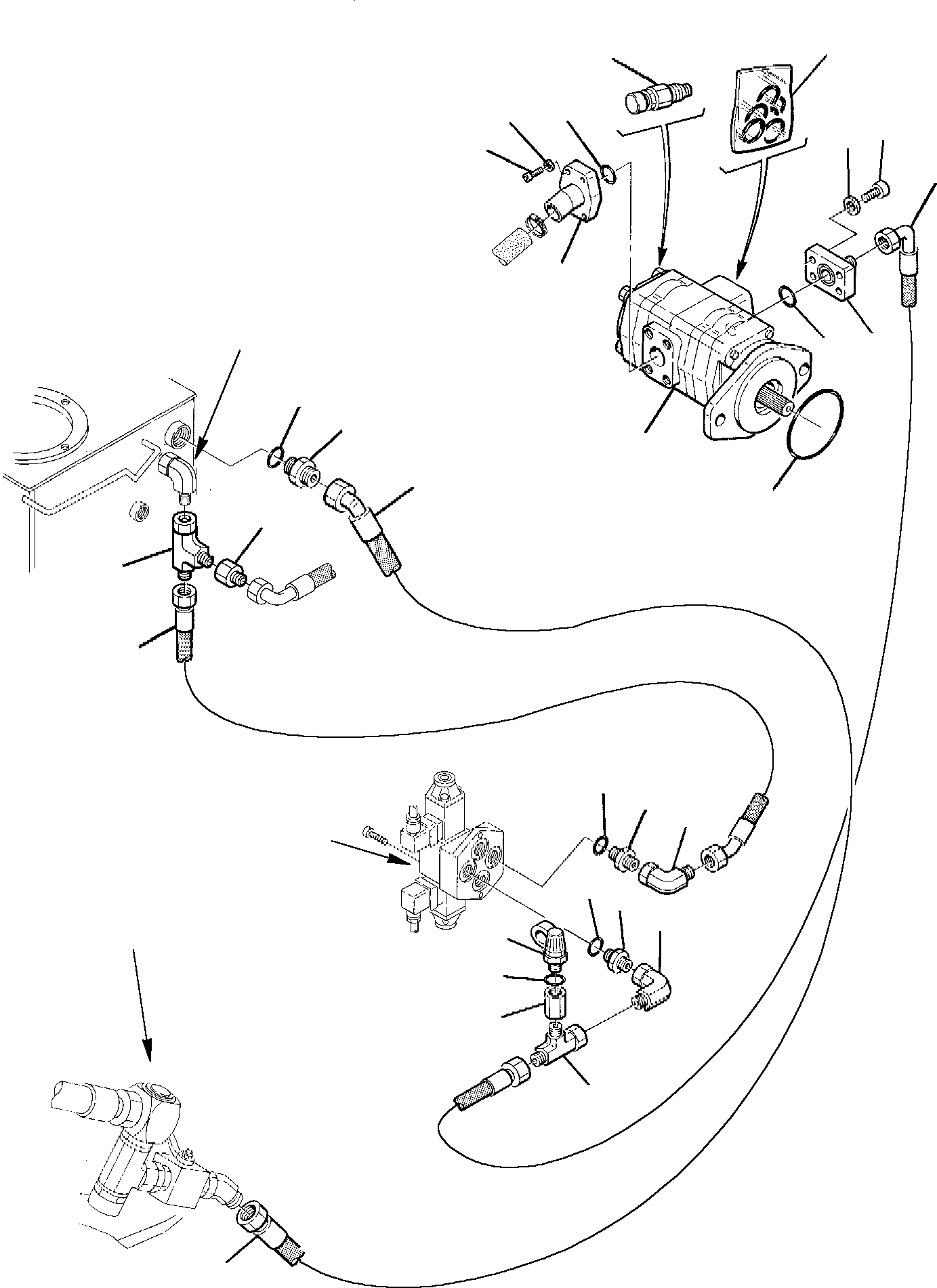 Фланец 21D-09-54560 KOMATSU