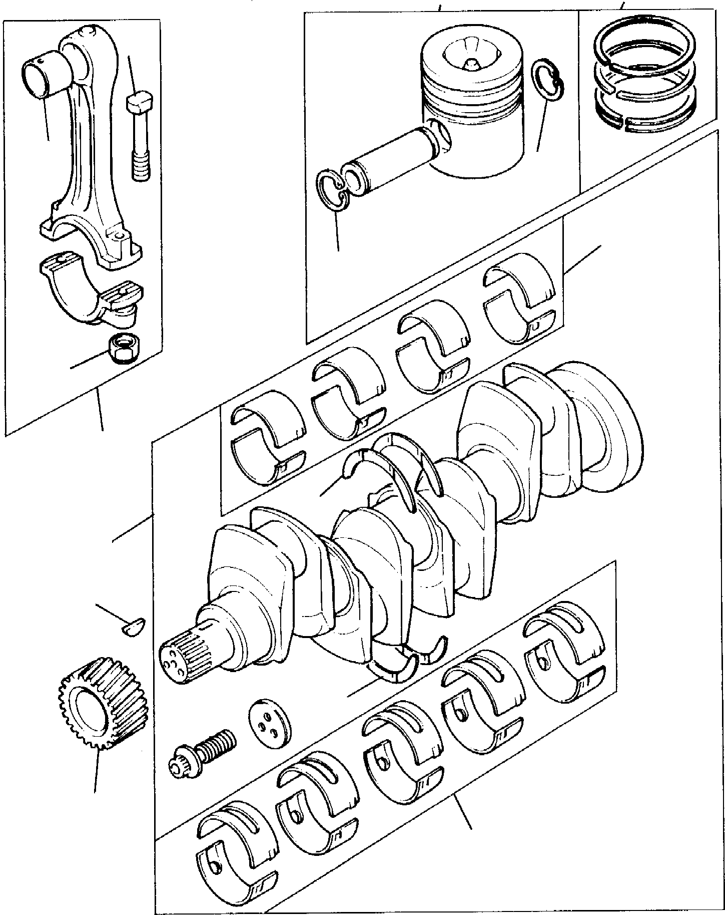 KIT, PISTON 6810-31-2140 KOMATSU