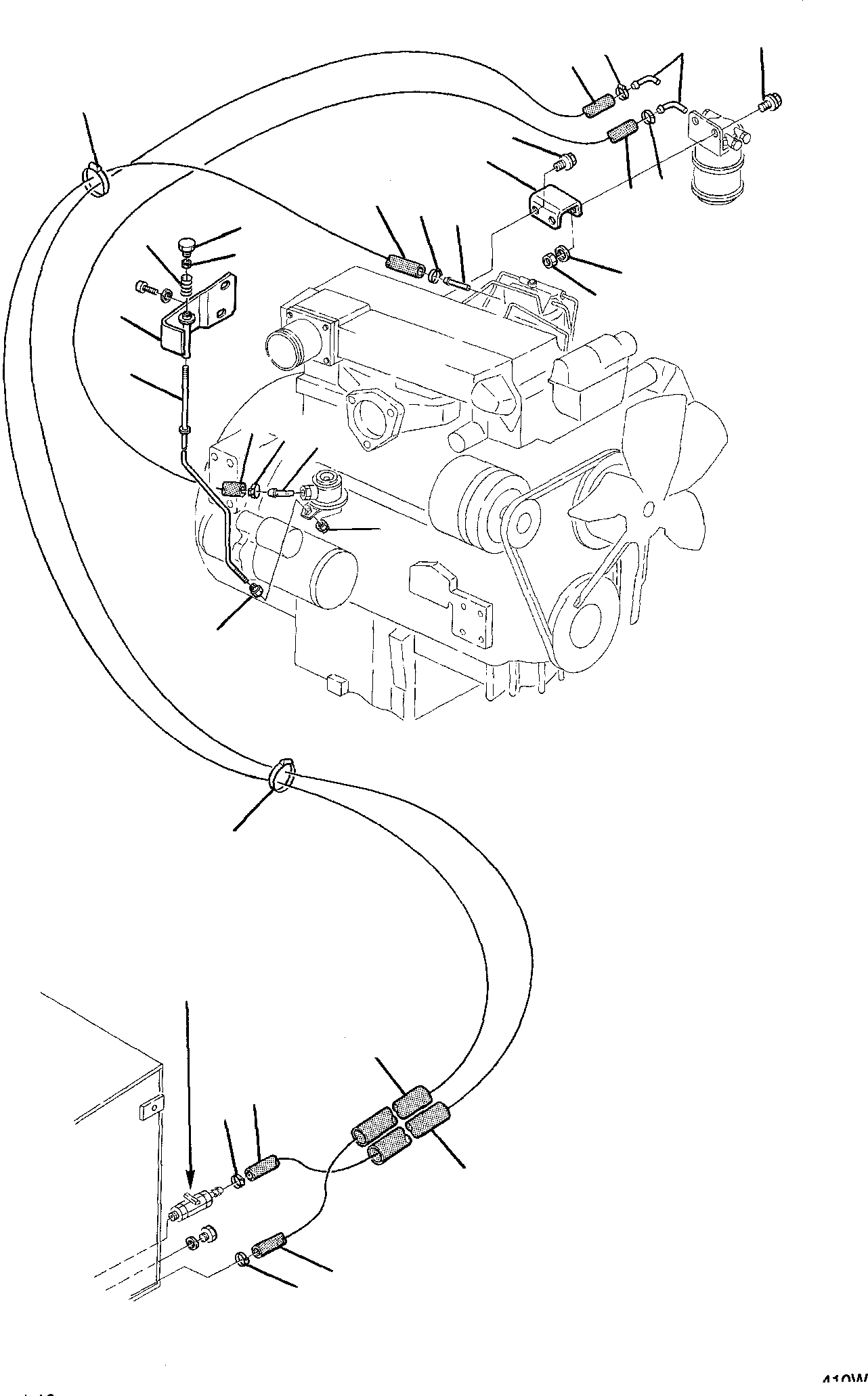 Труба 21D-04-11310 KOMATSU