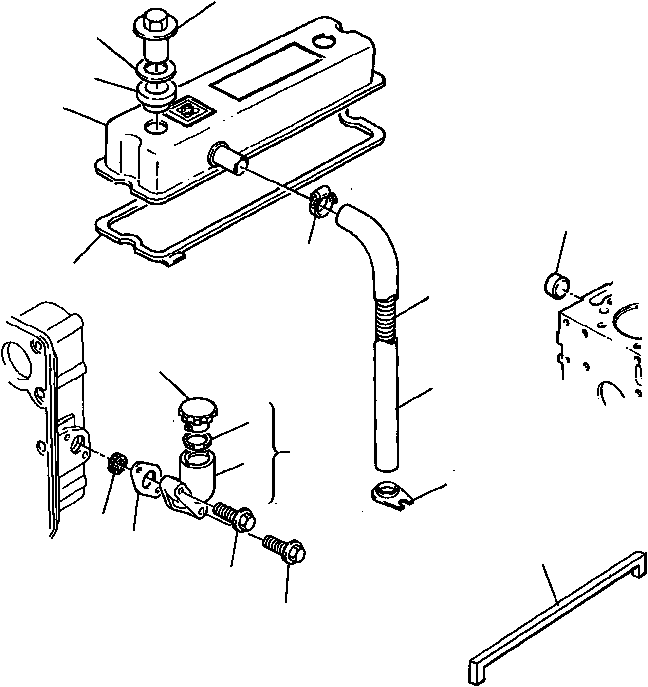 FILLER, ASS'Y 6810-51-7110 KOMATSU