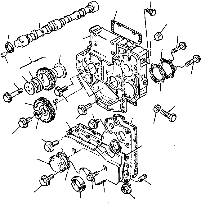GEAR, CAMSHAFT 6810-41-1140 KOMATSU