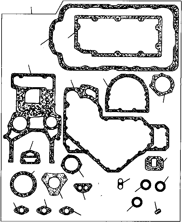 Прокладка 6810-21-3310 KOMATSU