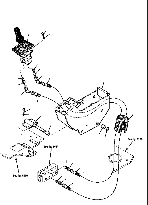 PPC VALVE, L.H. 21D-60-13100 KOMATSU