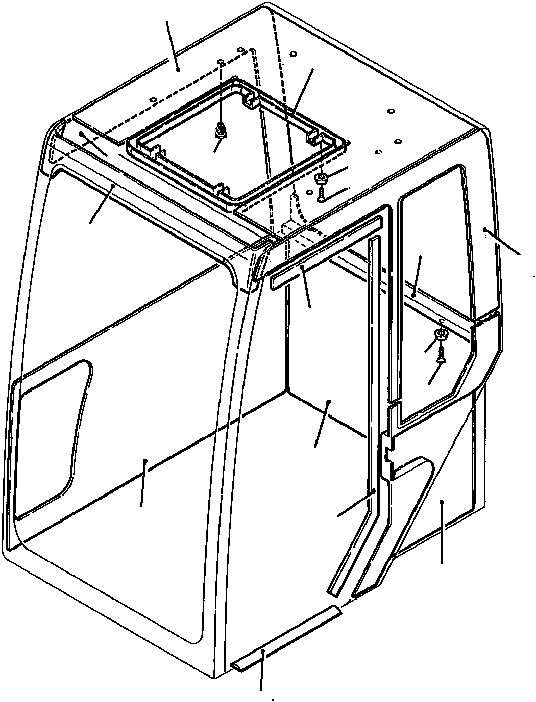 PROFILE 21D-54-13850 KOMATSU