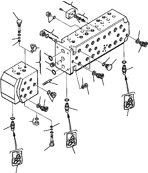 Уплотнительное кольцо круглого сечения 21D-09-69510 KOMATSU