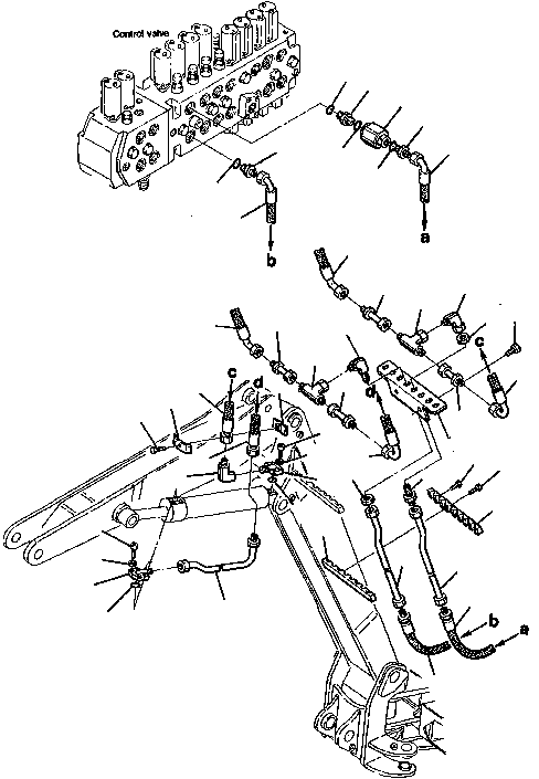 Шланг 21D-09-93400 KOMATSU