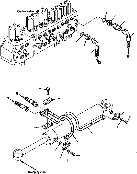 Шланг 21D-09-93120 KOMATSU