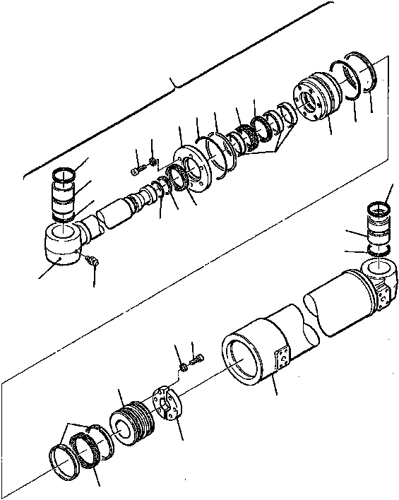 Прокладка 21D-09-67390 KOMATSU