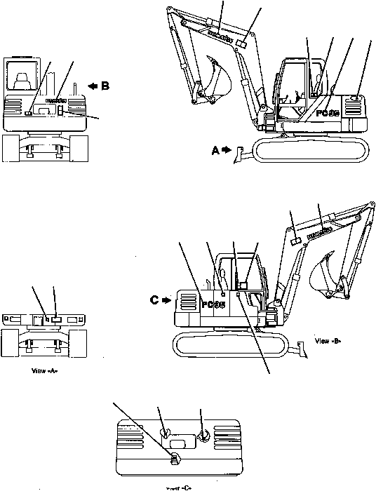 PLATE, LWA 102 09690-00102 KOMATSU