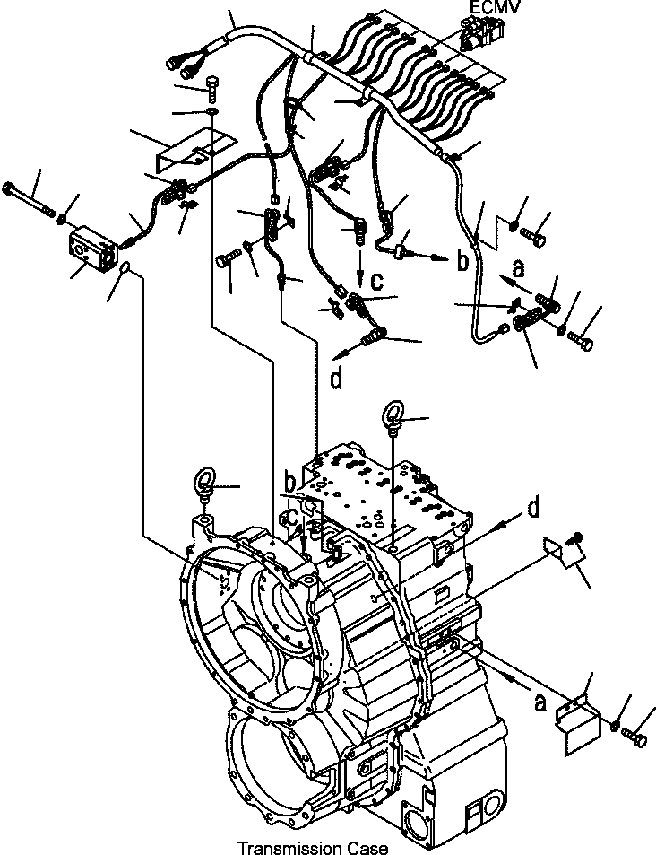 Жгут проводов 56B-15-15811 KOMATSU