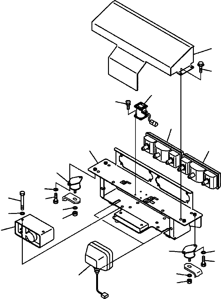 Кронштейн 56B-06-15114 KOMATSU