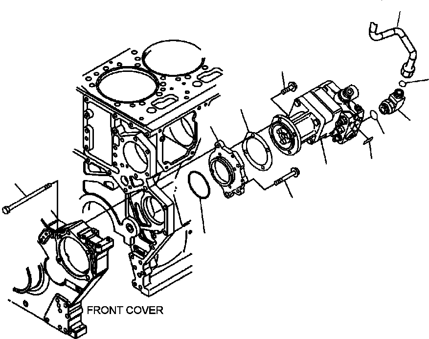 FUEL PUMP ASSEMBLY 6560-71-1202 KOMATSU