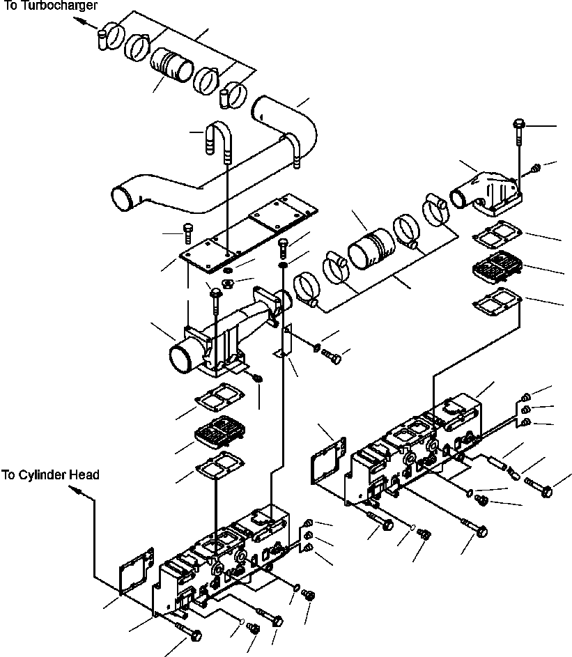 MANIFOLD, INTAKE 6240-11-4120 KOMATSU