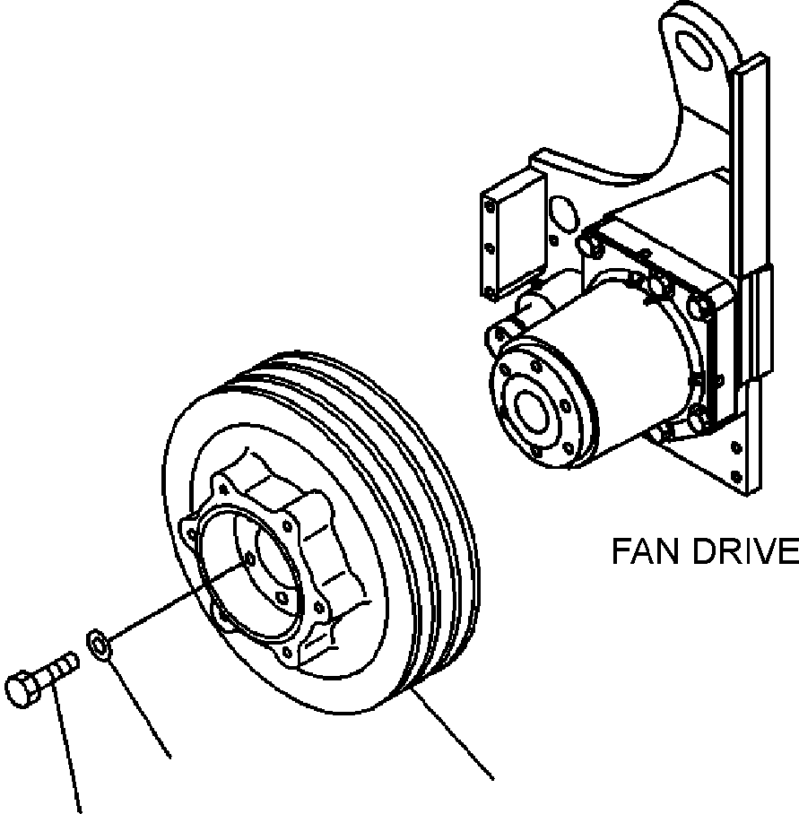 PULLEY, HARDENING 6240-61-3150 KOMATSU