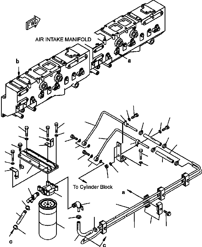 Шланг 08260-20918 KOMATSU
