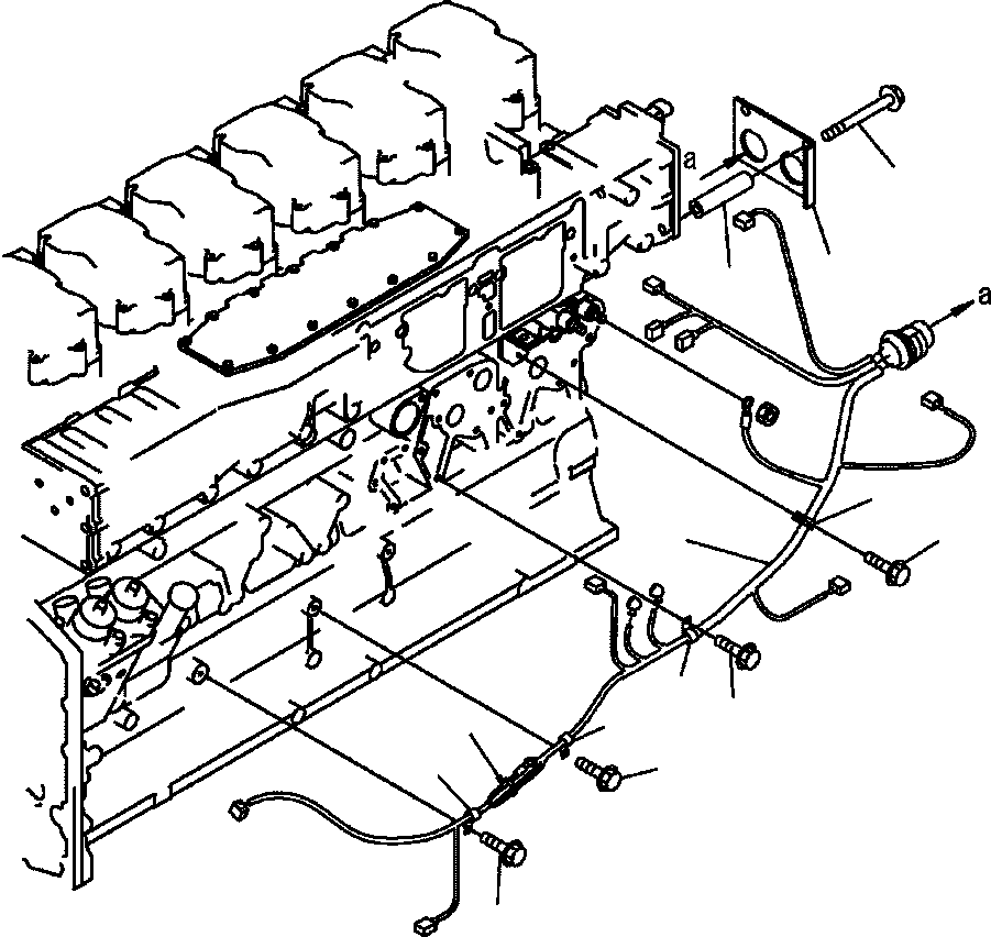Жгут проводов 6218-81-8732 KOMATSU