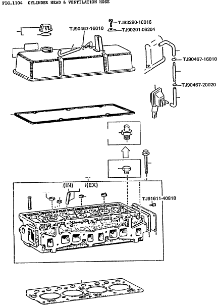 Соединительный штуцер TJ90404-54028 KOMATSU