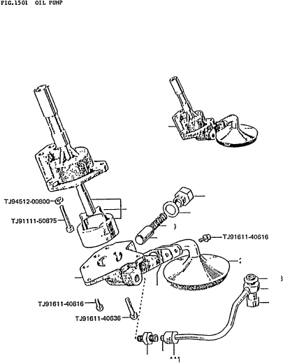 Гайка TJ90402-16042 KOMATSU