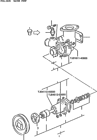 BEARING (NIHON) TJ90369-30002 KOMATSU