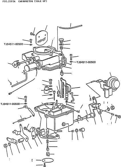 Звуковой сигнал TJ21112-96005 KOMATSU