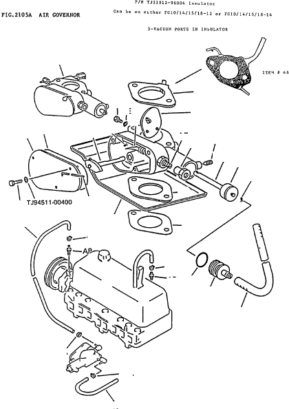 GOVERNOR ASSY TJ26300-96006 KOMATSU