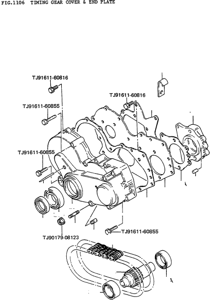 Звёздочка TJ136137800671 KOMATSU