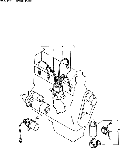 IGNITER ASSY TJ190802300071 KOMATSU