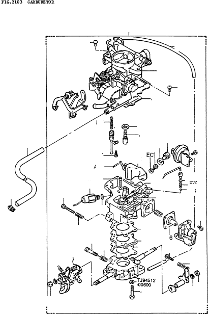 Комплект прокладок TJ042127802071 KOMATSU