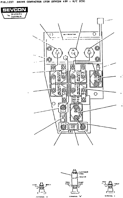 CONTACTOR PANEL ASSY (FOR HYDRO. CON) (OP) 37A-2BF-6120 KOMATSU