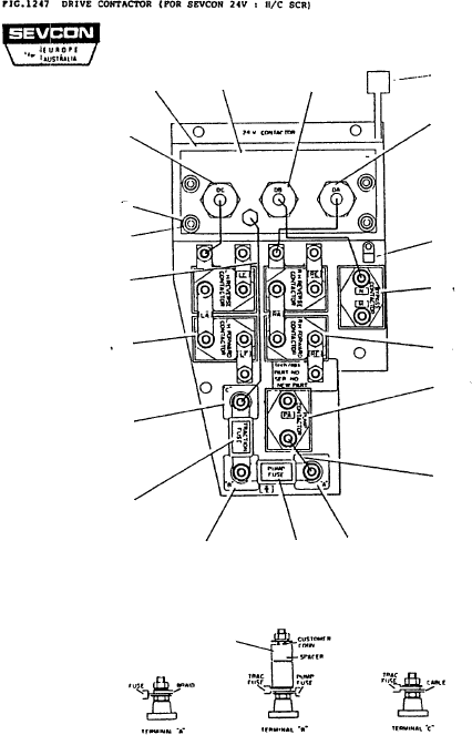 CONTACTOR PANEL ASSY (FOR HYDRO. CON) (OP) 37A-2BF-6220 KOMATSU