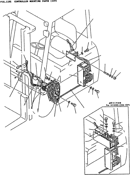 Клемма 3BB-55-21220 KOMATSU