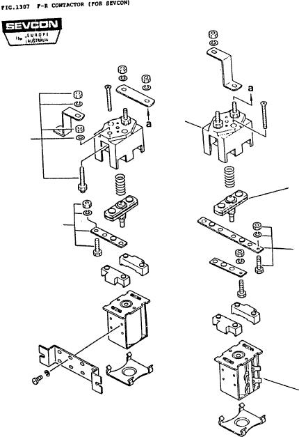 FIXED CONTACT SV839/12005 KOMATSU