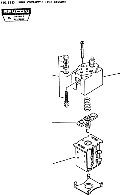 CONTACT KITS SV839/12032 KOMATSU