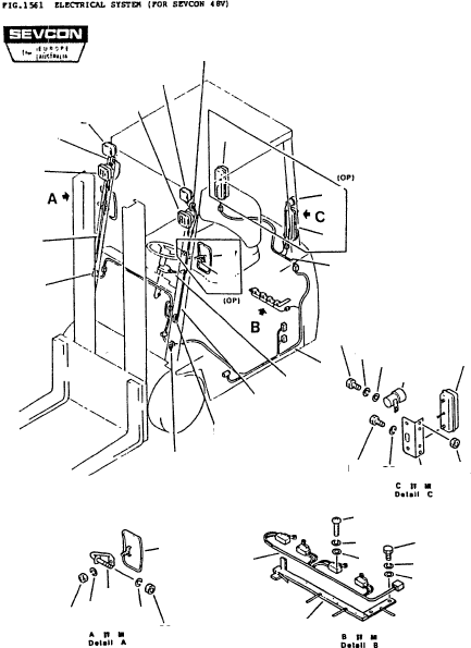 HARNESS, WIRING (FOR HYDRO. CON) (OP) 3BA-47-34560 KOMATSU